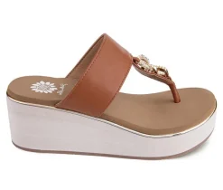 Women's Yellow Box Darcy Flip-Flops