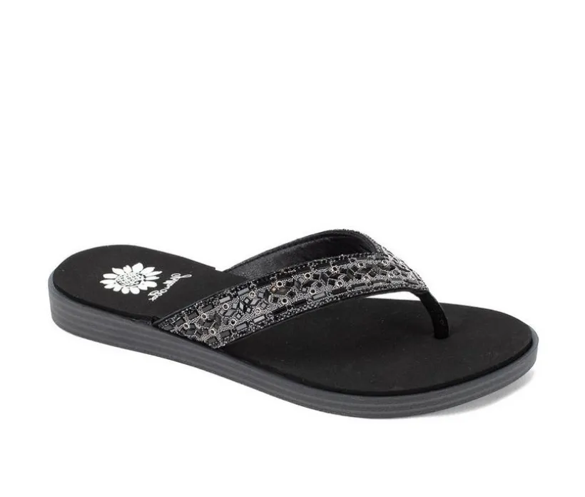 Women's Yellow Box Dashna Flip-Flops