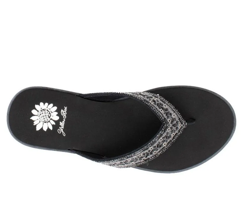 Women's Yellow Box Dashna Flip-Flops