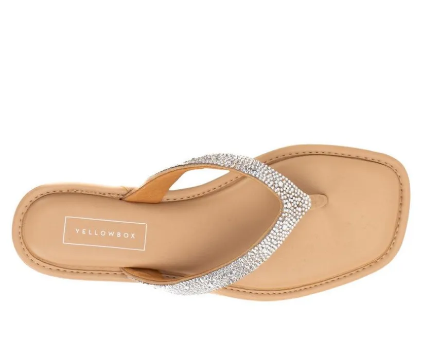 Women's Yellow Box Della Flip-Flops