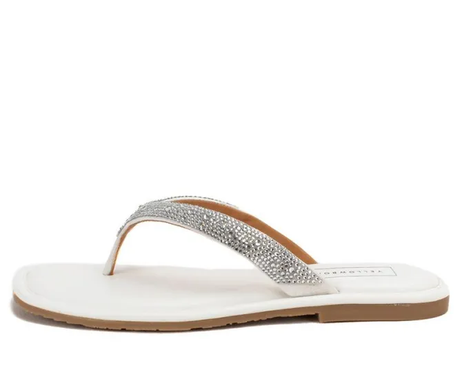 Women's Yellow Box Della Flip-Flops