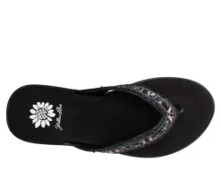 Women's Yellow Box Deming Flip-Flops