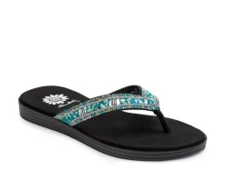 Women's Yellow Box Deming Flip-Flops