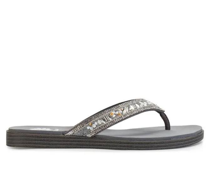 Women's Yellow Box Deming Flip-Flops