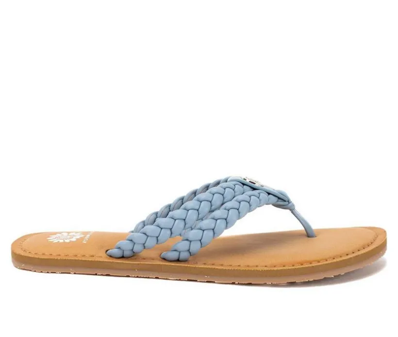 Women's Yellow Box Devina Flip-Flops