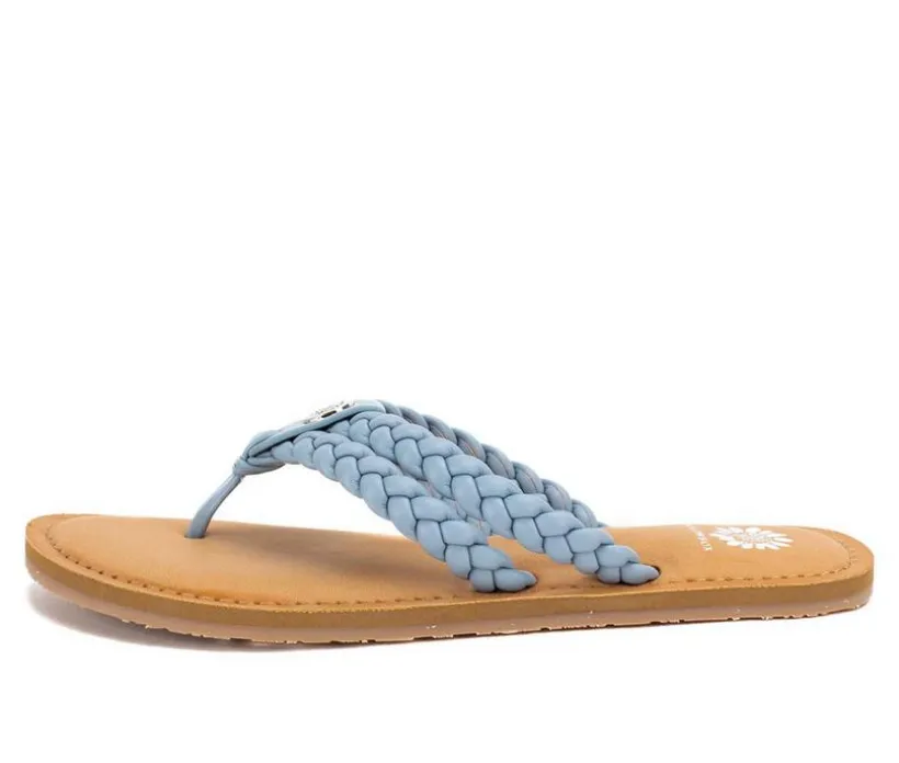 Women's Yellow Box Devina Flip-Flops
