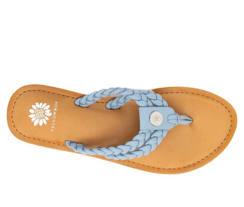 Women's Yellow Box Devina Flip-Flops