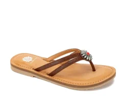 Women's Yellow Box Diggins Flip-Flops