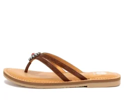 Women's Yellow Box Diggins Flip-Flops