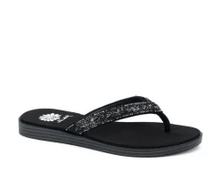 Women's Yellow Box Diyah Flip-Flops