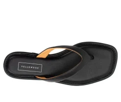 Women's Yellow Box Durham Flip-Flops
