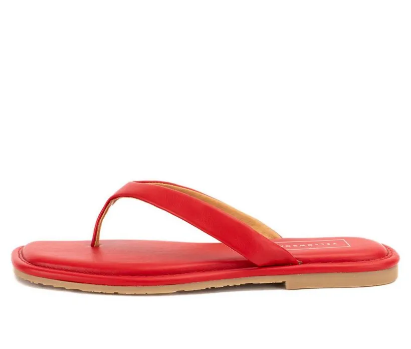 Women's Yellow Box Durham Flip-Flops