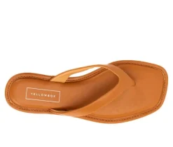 Women's Yellow Box Durham Flip-Flops