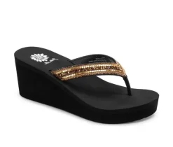 Women's Yellow Box Edan Wedges