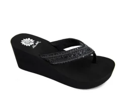 Women's Yellow Box Emmil Flip-Flops