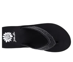 Women's Yellow Box Emmil Flip-Flops