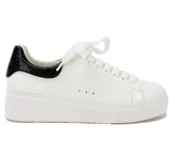 Women's Yellow Box Evodia Platform Sneakers