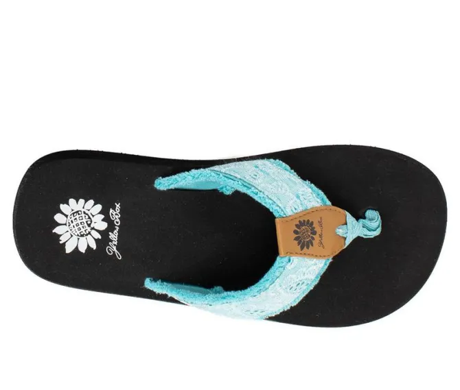 Women's Yellow Box Fabulous Flip-Flops