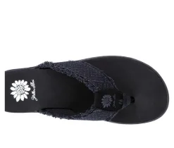 Women's Yellow Box Faddy Flip-Flops