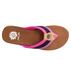 Women's Yellow Box Fahad Flip-Flops