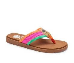 Women's Yellow Box Fahad Flip-Flops