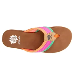 Women's Yellow Box Fahad Flip-Flops