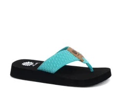 Women's Yellow Box Falava Flip-Flops