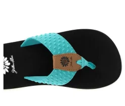 Women's Yellow Box Falava Flip-Flops