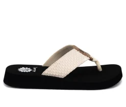 Women's Yellow Box Falava Flip-Flops