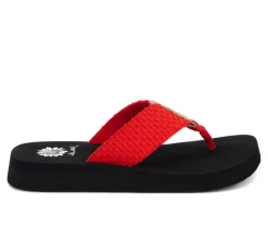 Women's Yellow Box Falava Flip-Flops