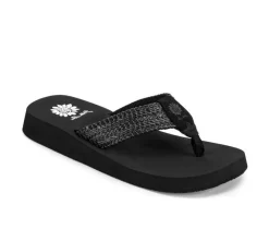 Women's Yellow Box Faldi Flip-Flops