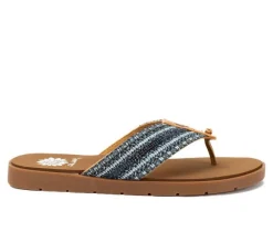 Women's Yellow Box Fania Flip-Flops