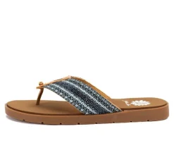 Women's Yellow Box Fania Flip-Flops