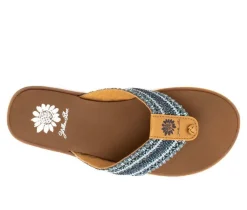 Women's Yellow Box Fania Flip-Flops