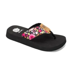Women's Yellow Box Fanya Flip-Flops