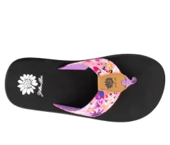 Women's Yellow Box Fanya Flip-Flops