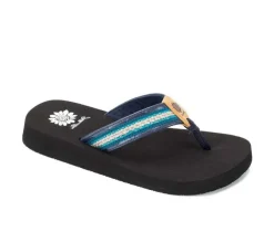 Women's Yellow Box Farnel Flip-Flops