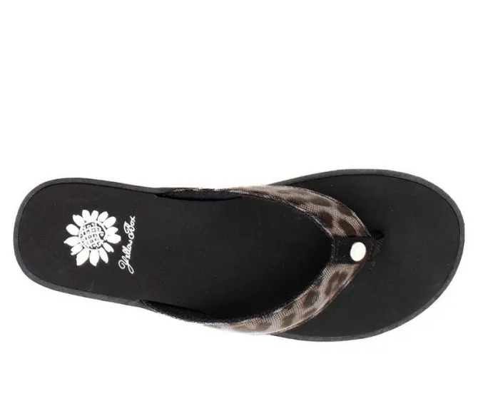 Women's Yellow Box Farther Flip-Flops
