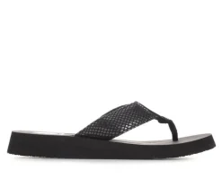 Women's Yellow Box Faya Flip-Flops