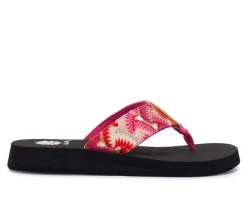Women's Yellow Box Fedonia Flip Flops