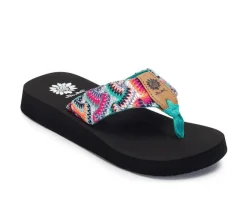 Women's Yellow Box Fedonia Flip Flops