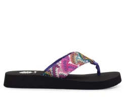 Women's Yellow Box Fedonia Flip Flops