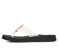 Women's Yellow Box Felisa Flip-Flops