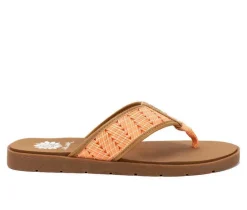 Women's Yellow Box Fellow Flip-Flops