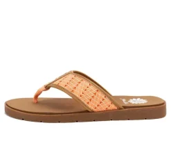 Women's Yellow Box Fellow Flip-Flops