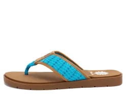 Women's Yellow Box Fellow Flip-Flops