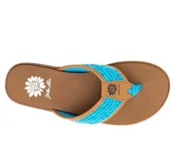 Women's Yellow Box Fellow Flip-Flops