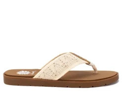 Women's Yellow Box Fellow Flip-Flops