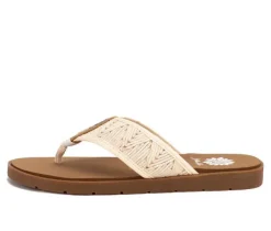 Women's Yellow Box Fellow Flip-Flops