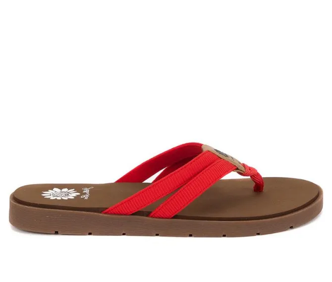 Women's Yellow Box Femmie Flip-Flops